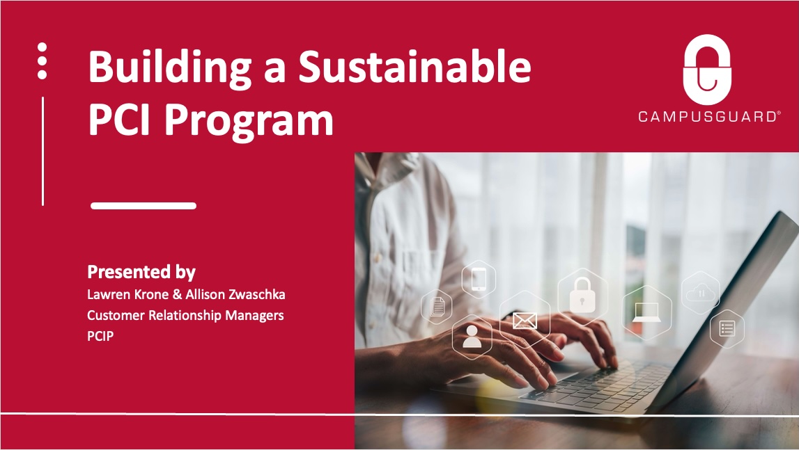 Building a Sustainable PCI Program Webinar