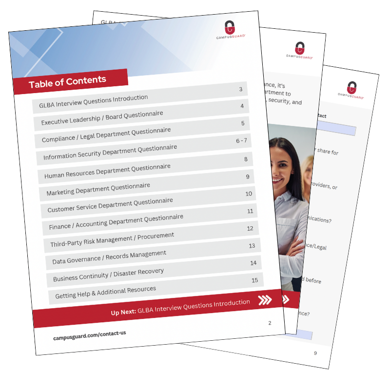 GLBA Company Audit Interview Questions Thumbnails 2