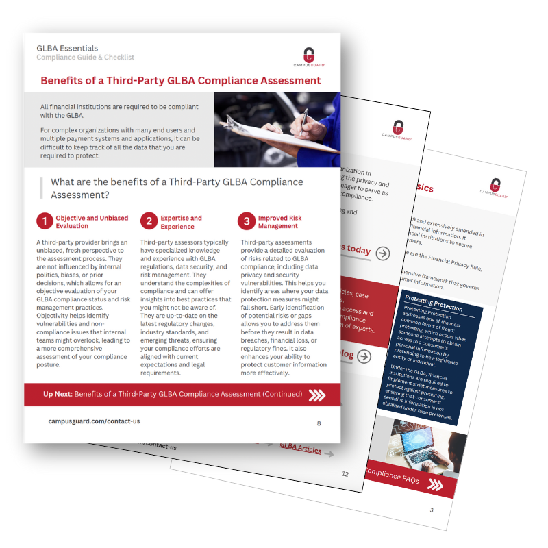 GLBA Essentials Compliance Guide & Checklist Thumbnails