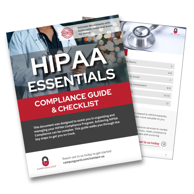 HIPAA Essentials Compliance Guide and Checklist PDF Screenshot