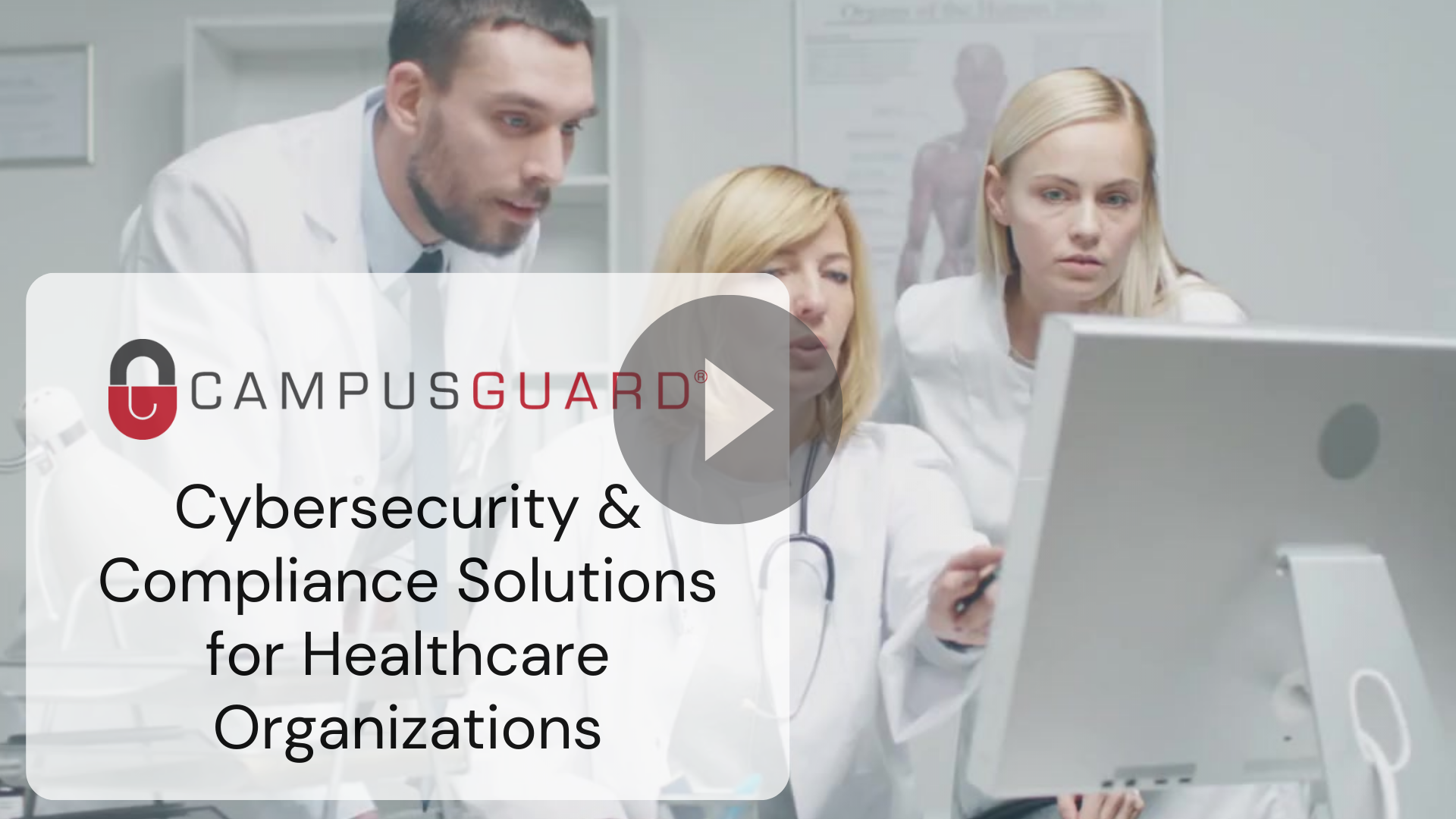 Cybersecurity & Compliance Solutions for Healthcare Organizations video