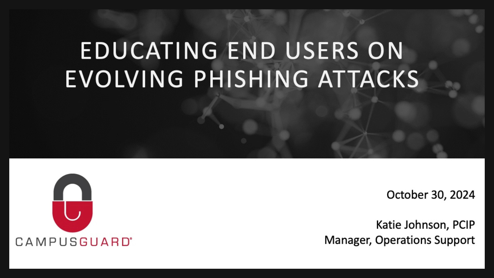 Phishing Webinar