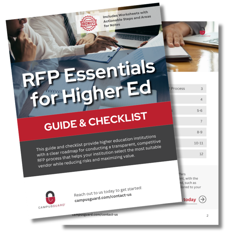 RFP Essentials for Higher Ed Guide & Checklist