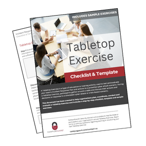 Tabletop Exercise - Checklist and Template