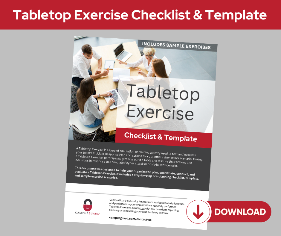 Tabletop Exercise Checklist & Template